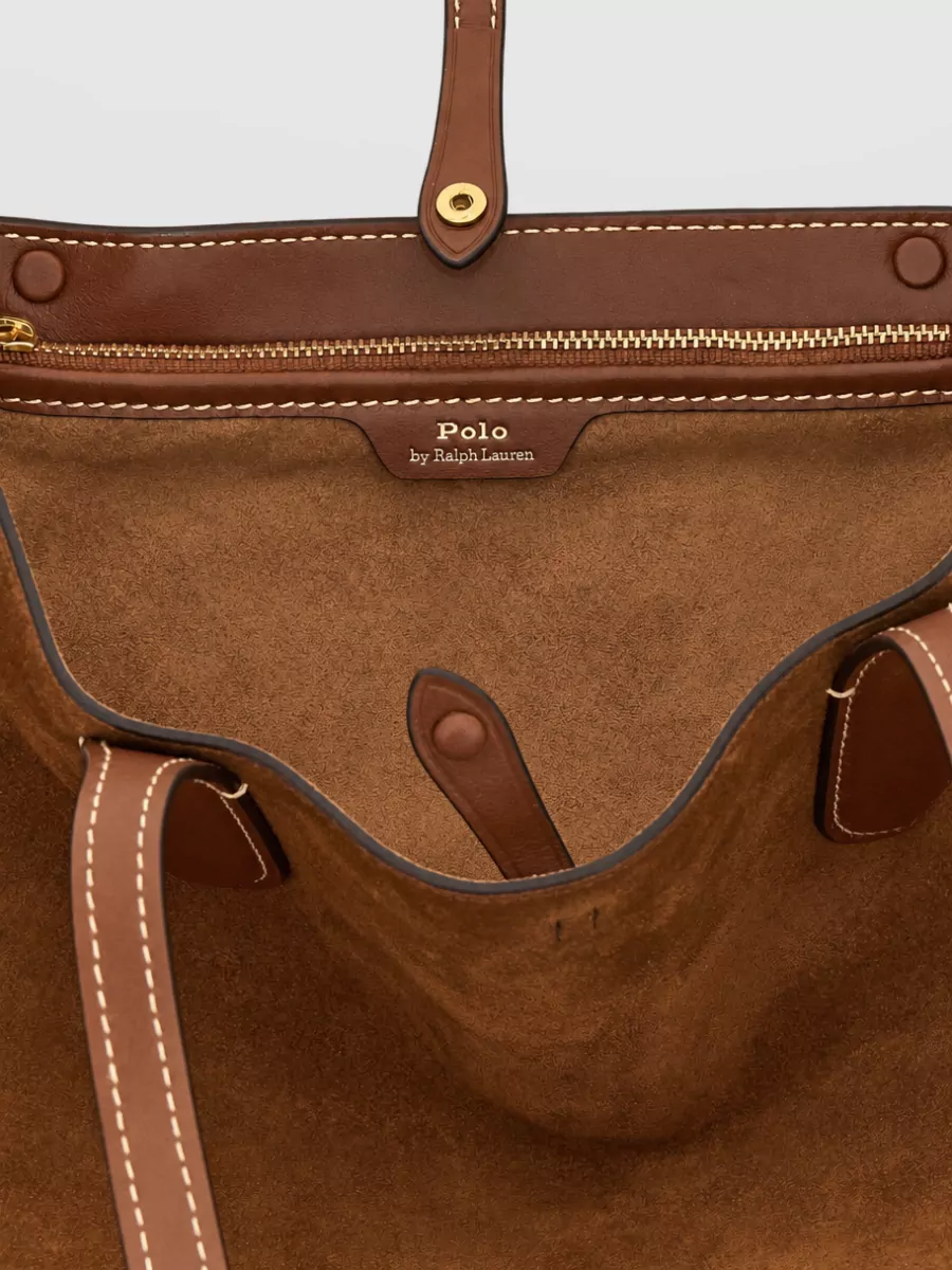 Polo Ralph Lauren Leather Tote Bag