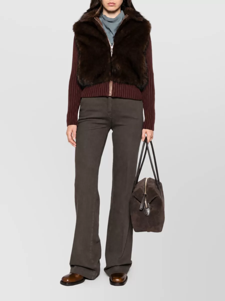 Via Masini 80 Flared Trousers