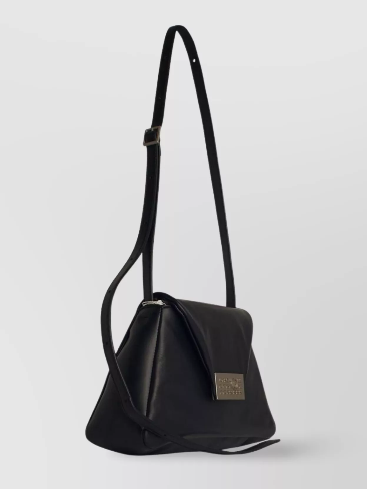 Mm6 Maison Margiela 'Numeric' Rectangular Leather Crossbody Bag