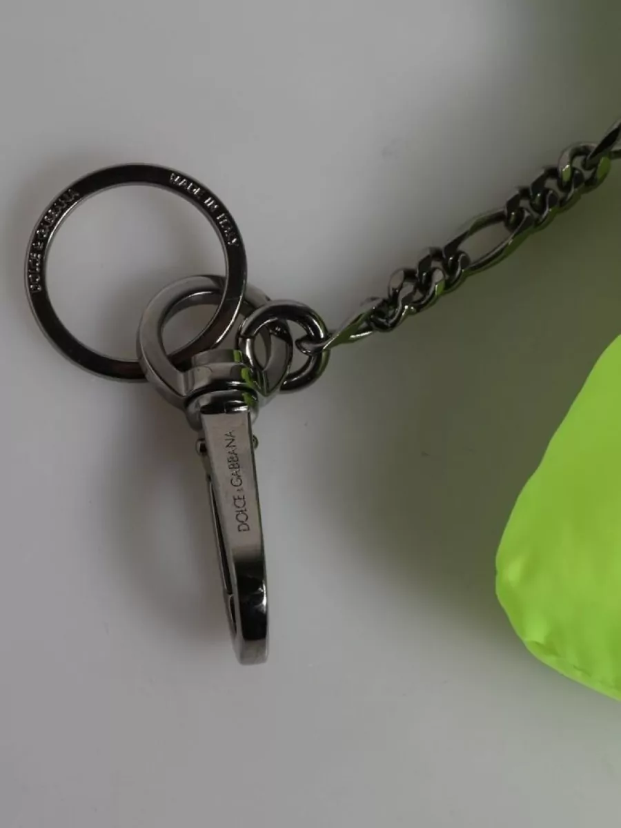 Dolce&Gabbana Bear Embroidered Logo Keychain
