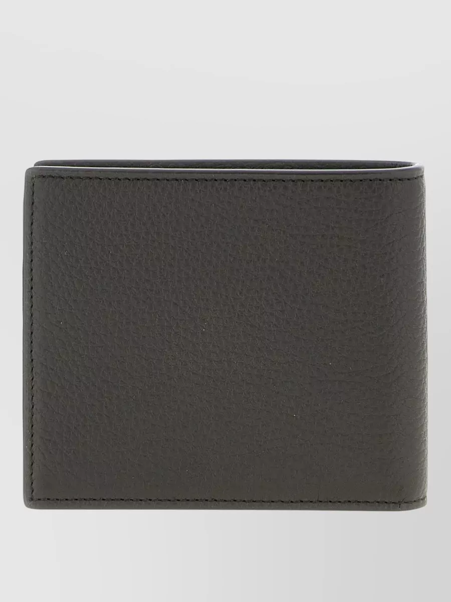 Saint Laurent East West Bifold Leather Wallet Cardholder