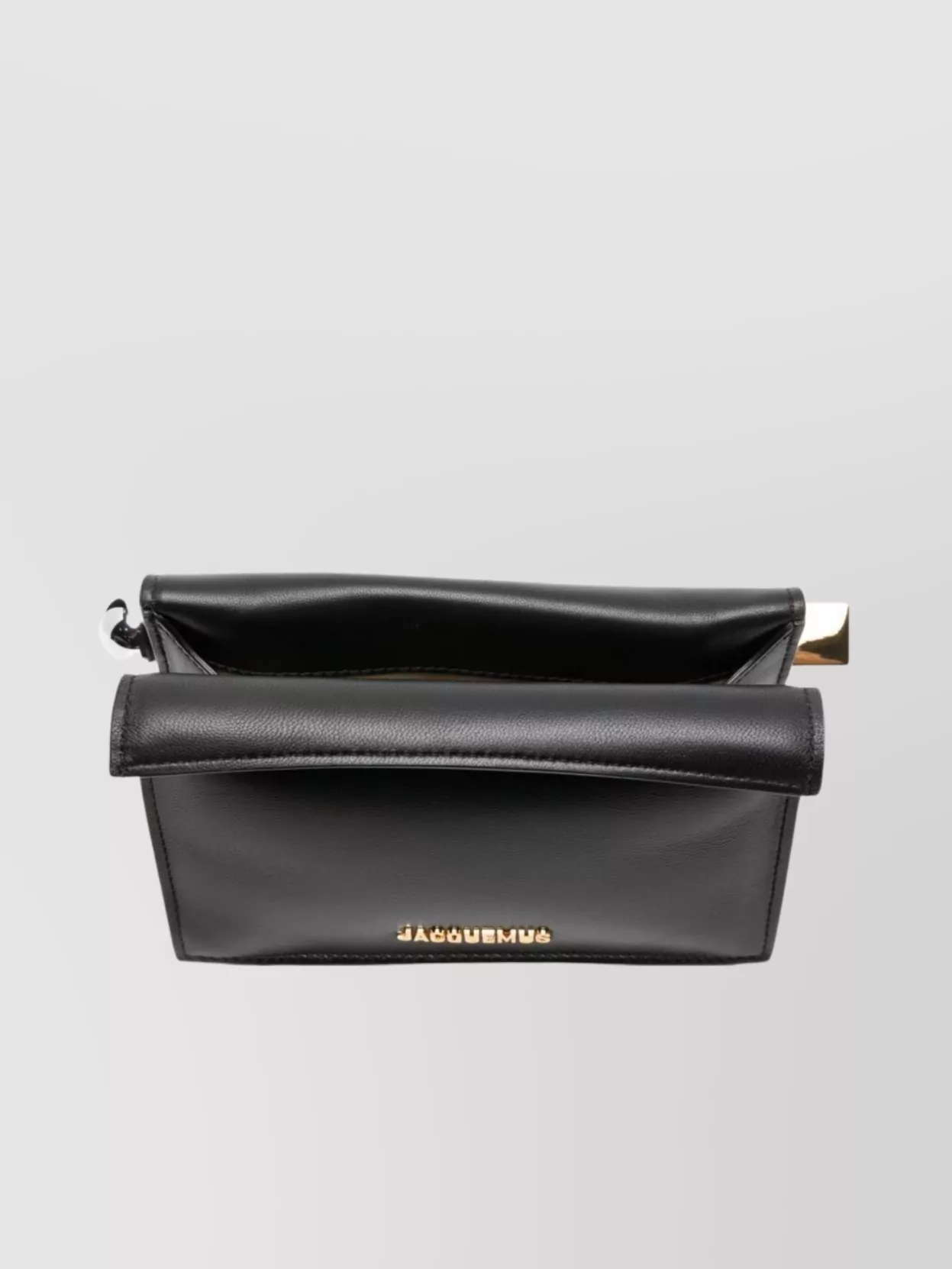 Jacquemus Rectangular Clutch Metallic Chain Strap