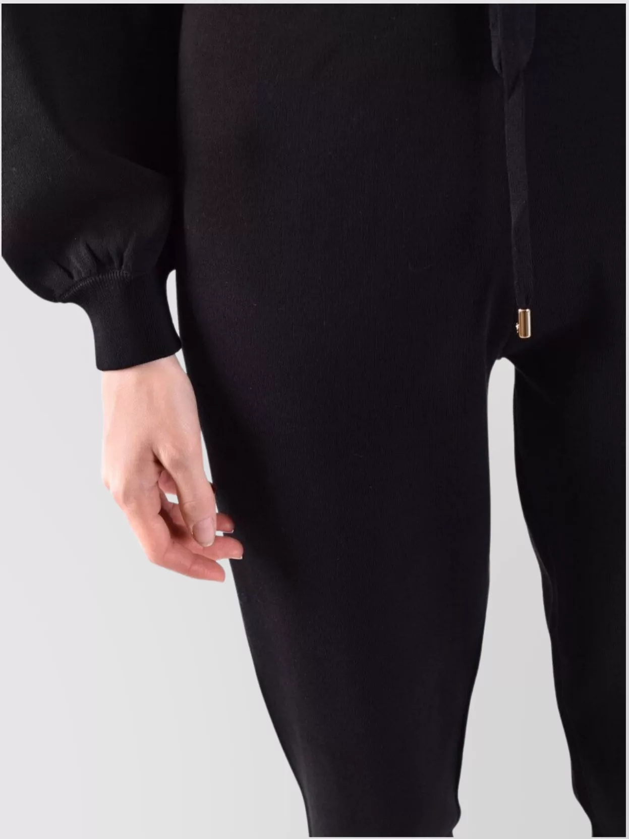Pinko Trousers With Drawstring Waist And Elasticated Cuffs