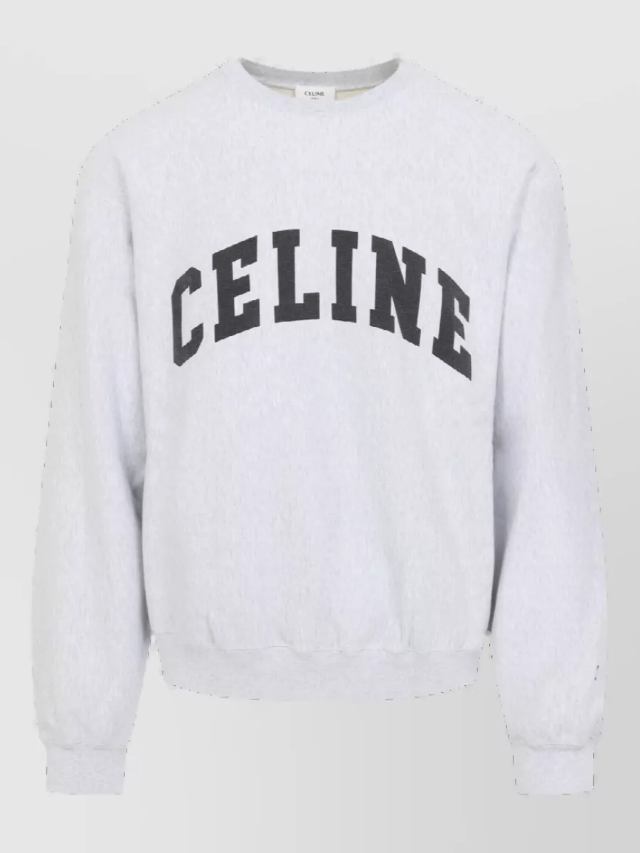 Celine cotton relaxed sweatshirt