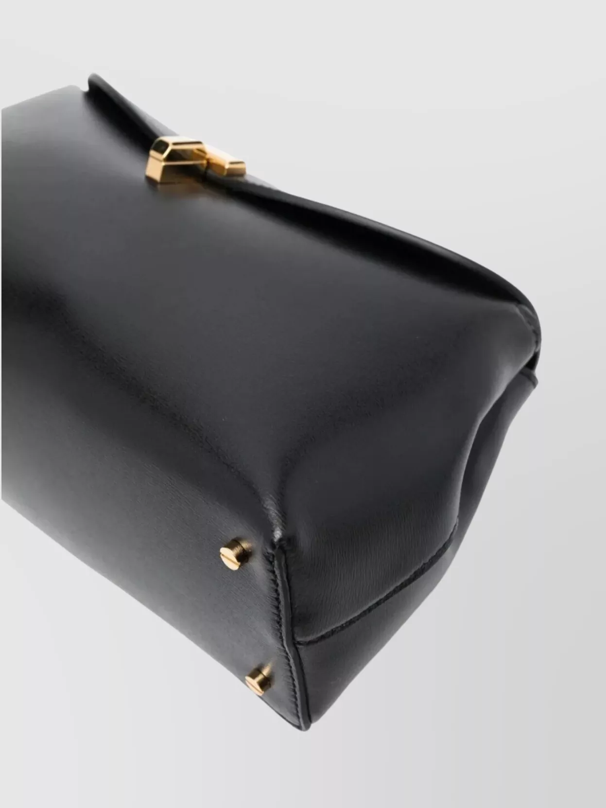 Totême Leather Clutch Top Handle