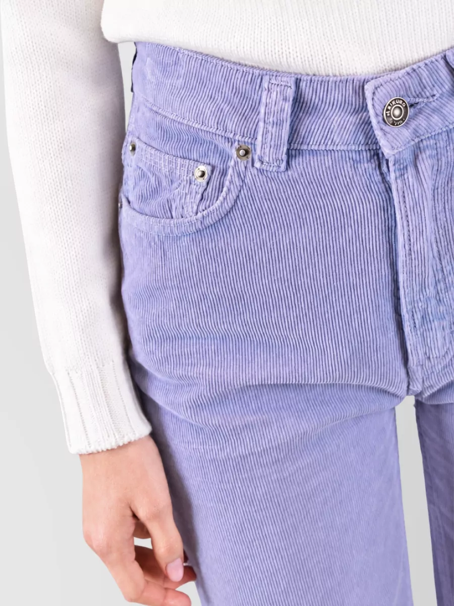 Haikure Denim Wide-Leg Trousers