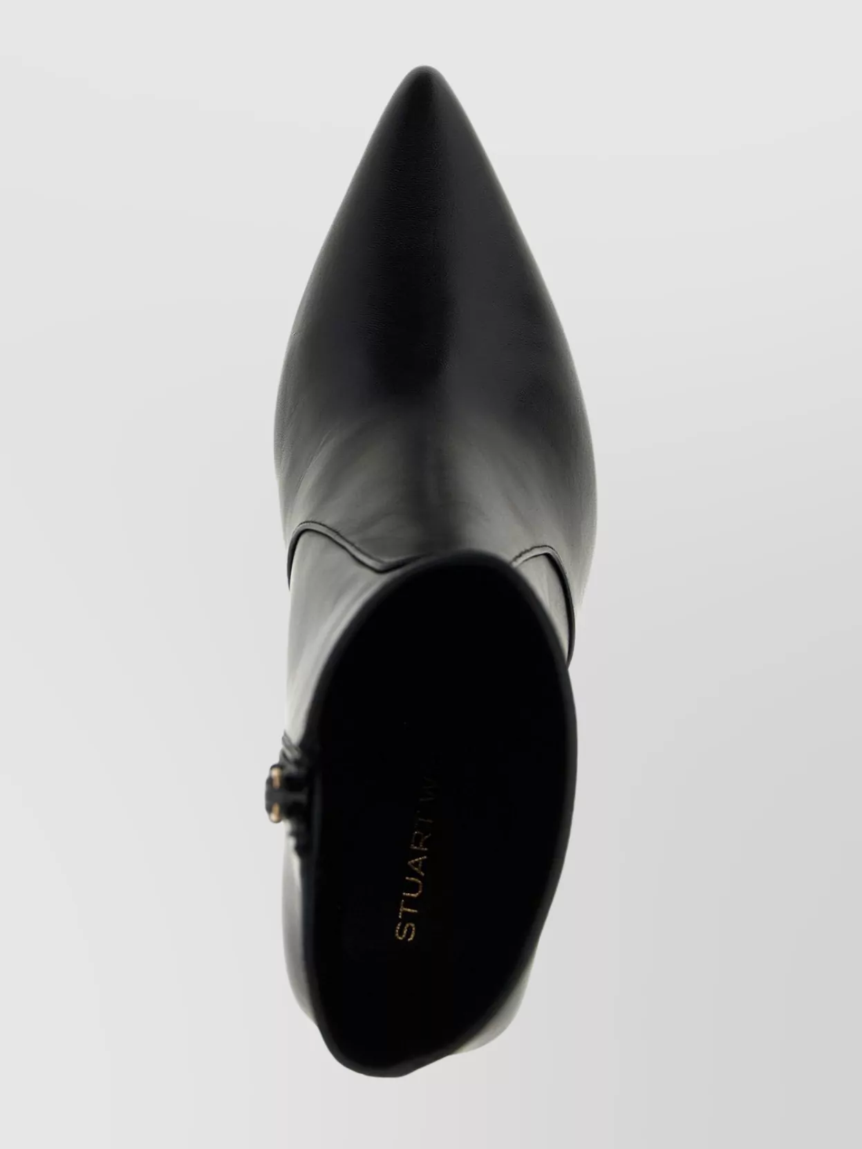 Stuart Weitzman Ankle Boots With Pointed Toe Smooth Finish