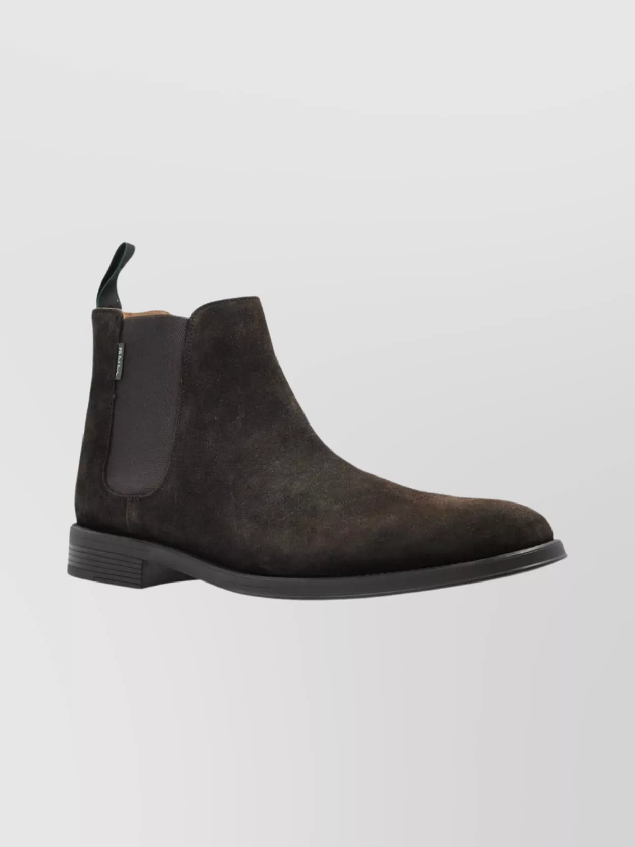 Paul Smith Suede Ankle Boots With Elastic Side Panels