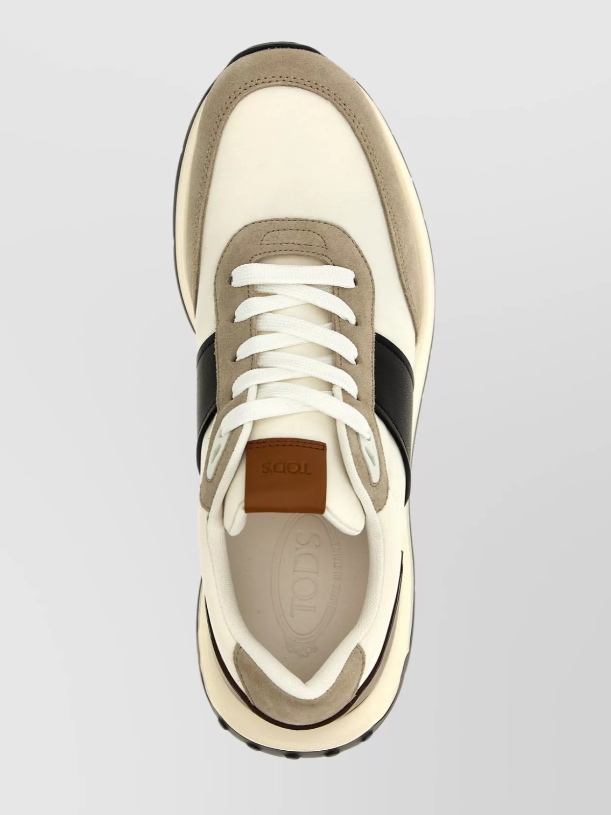 Tod's Complete Contrast Detailing Rubber Sole Sneakers