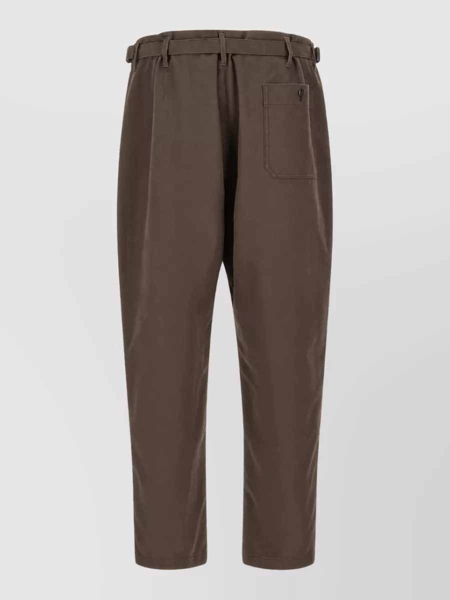 Lemaire cotton tapered tailored shorts