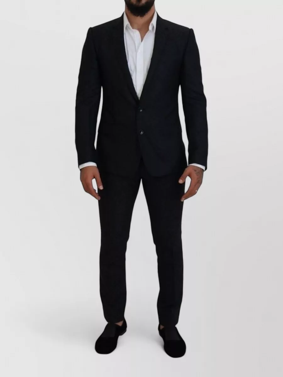 Dolce&Gabbana silk wool slim-fit suit