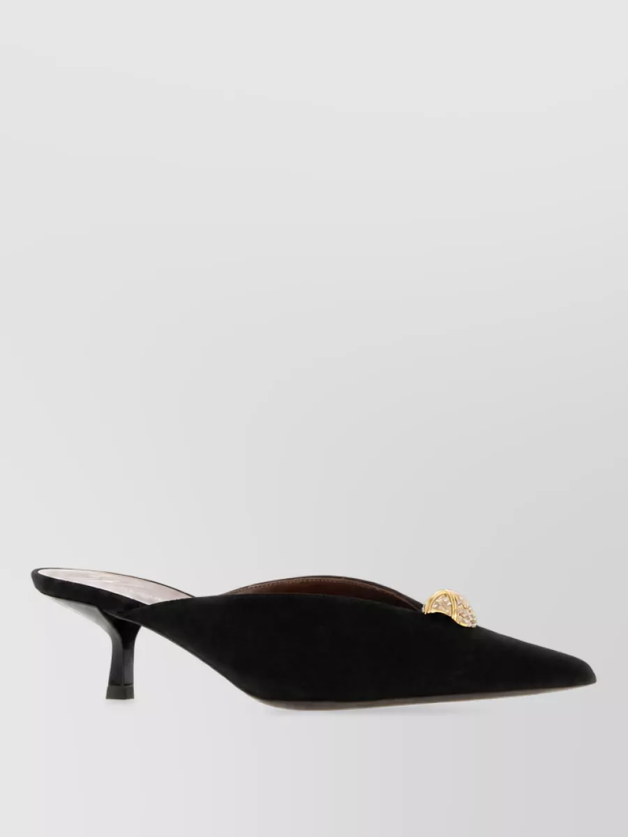 Giuseppe Zanotti Leather Mules
