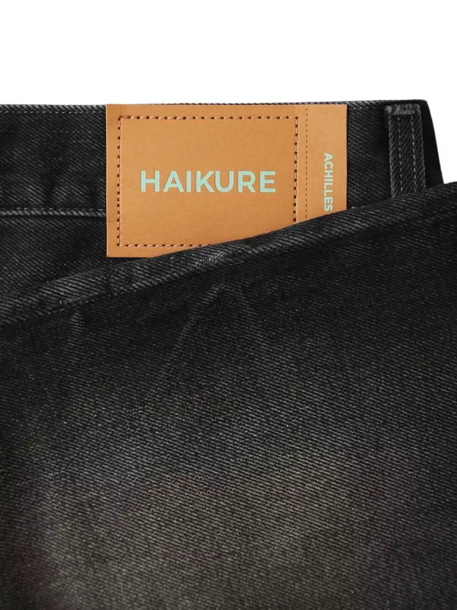 Haikure Vintage Black Straight-Leg Jeans