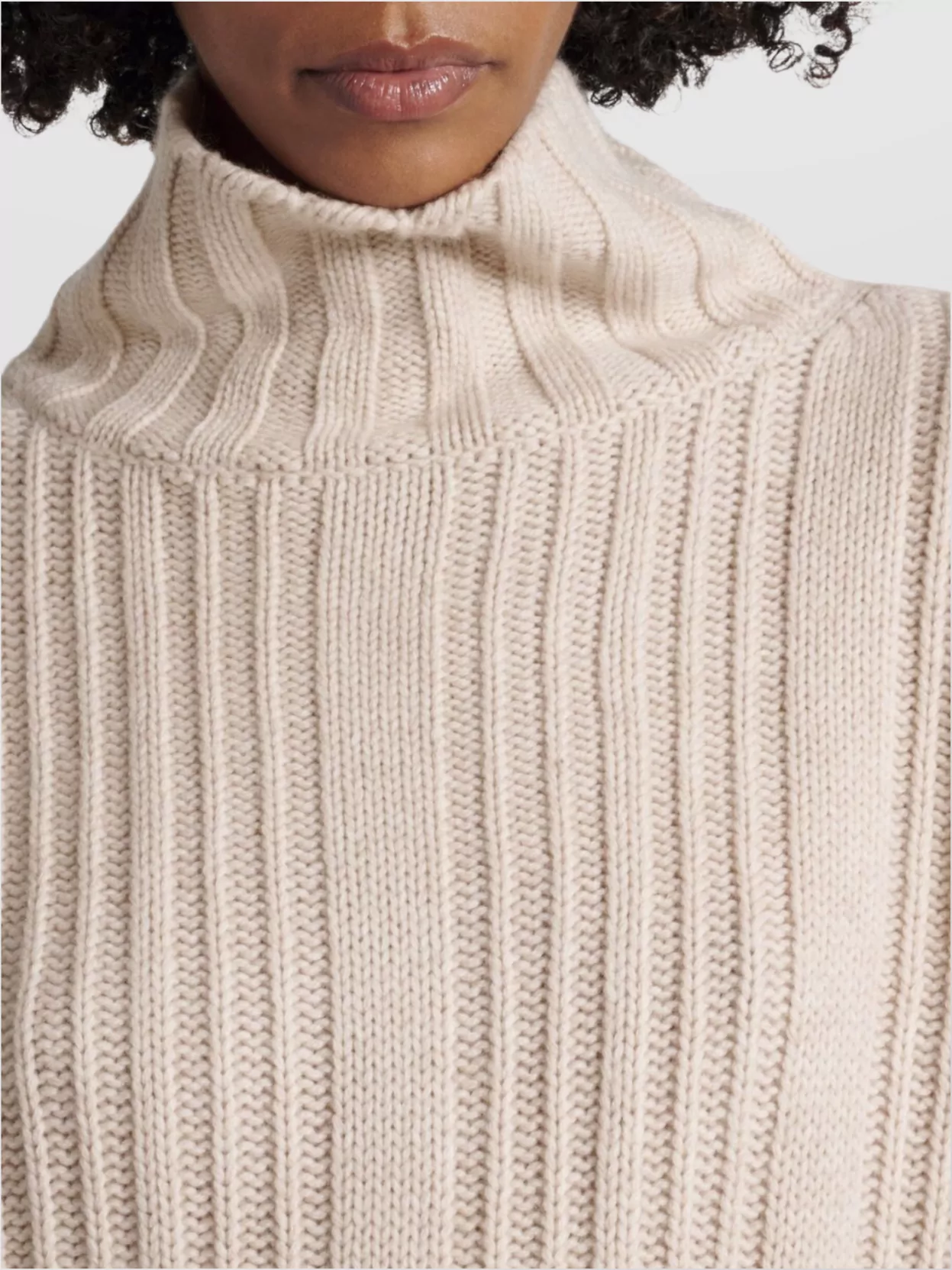 Max Mara Wool And Cashmere Turtleneck Jumper