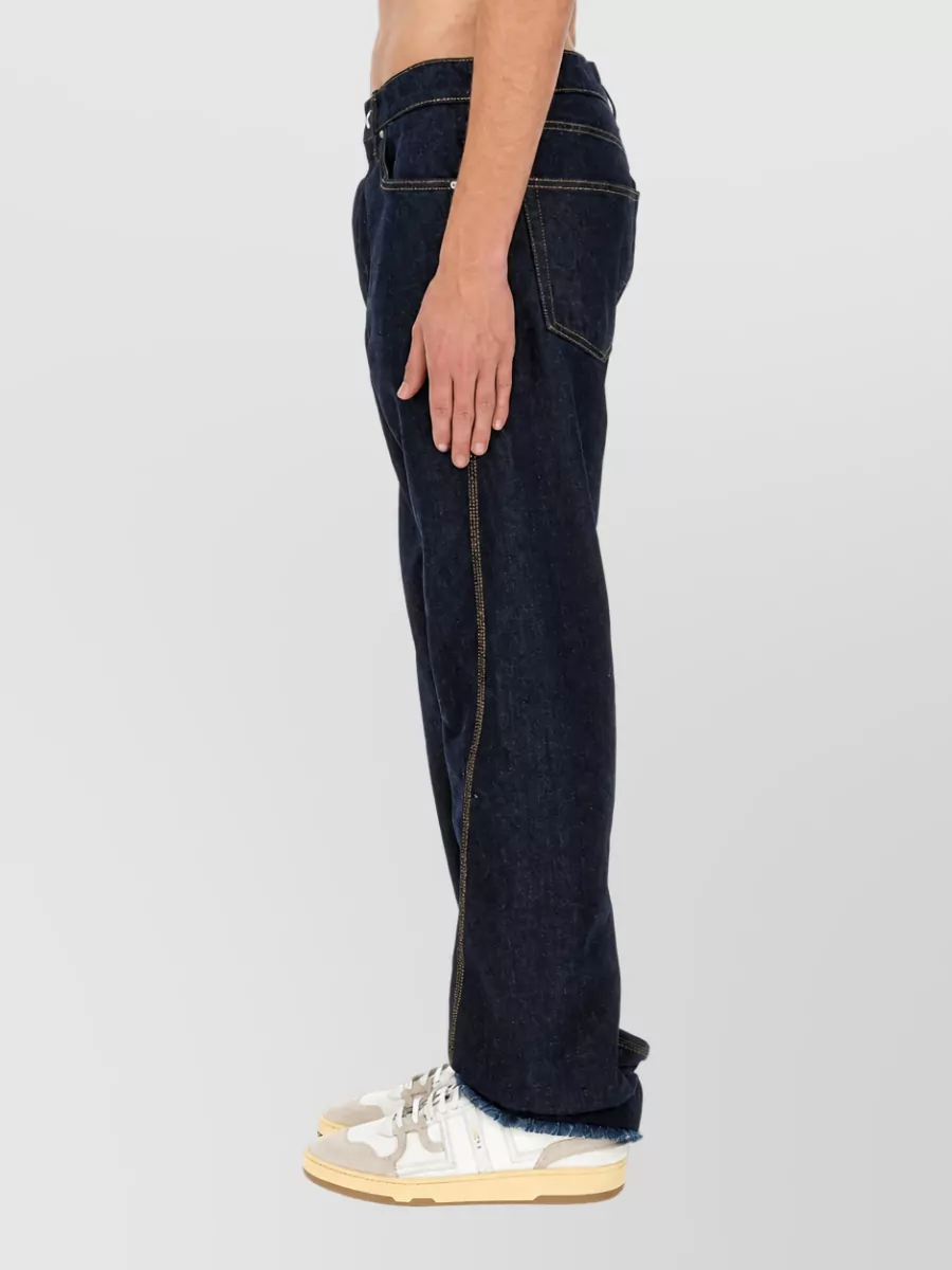 Lanvin Twisted Denim Jeans