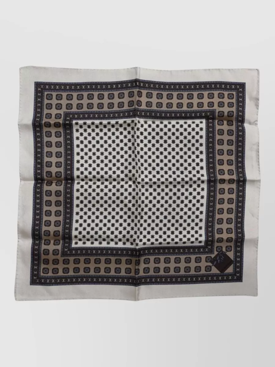 Dolce&Gabbana silk printed pocket square