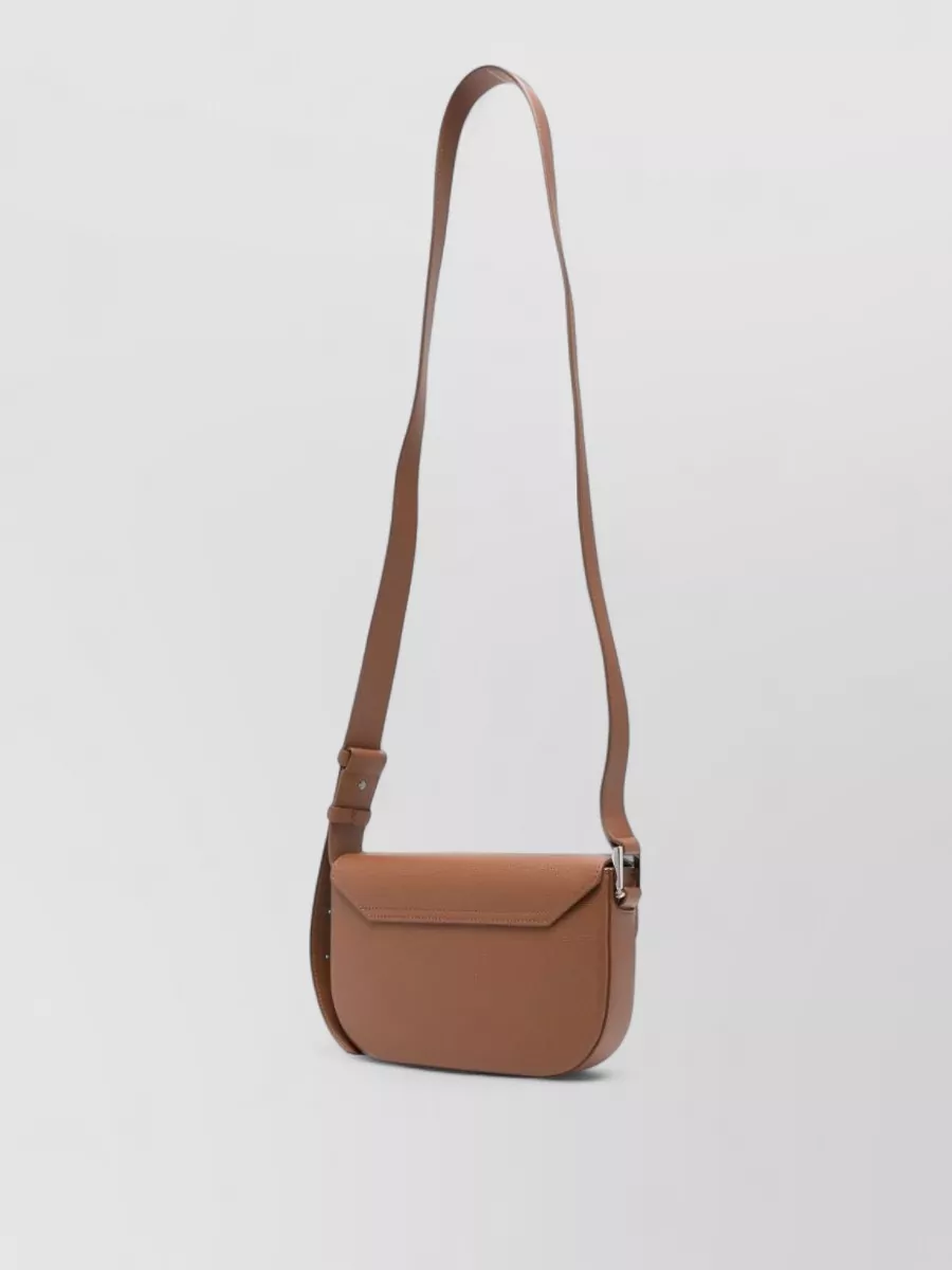 Emporio Armani Leather Logo-Print Cross-Body Bag