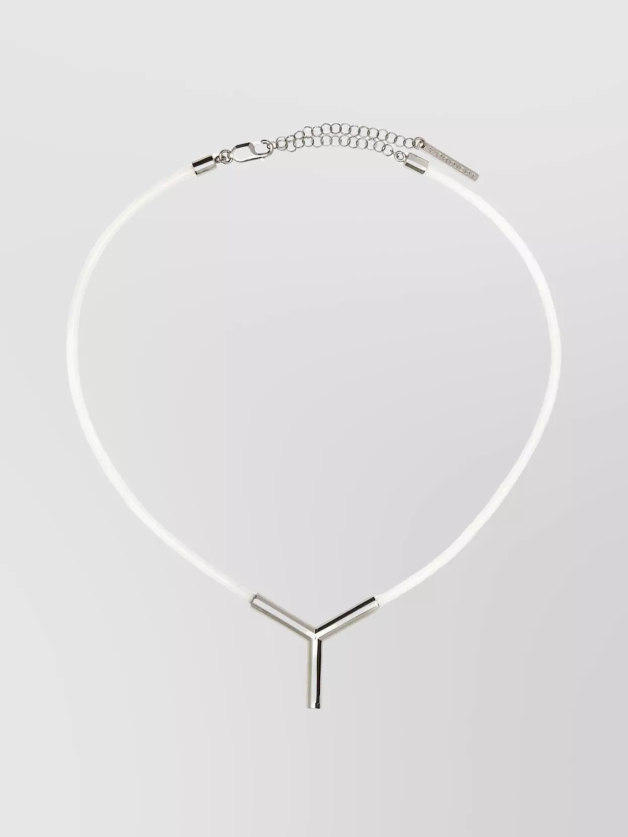 Shop Y/project Clear Pvc Pendant Necklace With Adjustable Chain