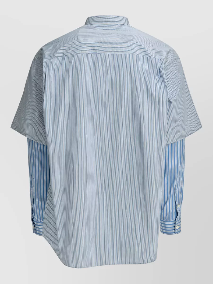 Comme Des Garçons Striped Cotton T-Shirt