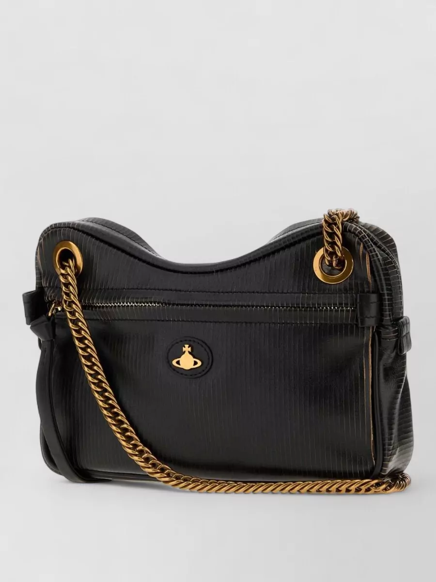 Vivienne Westwood Na Leather Clutch Bag