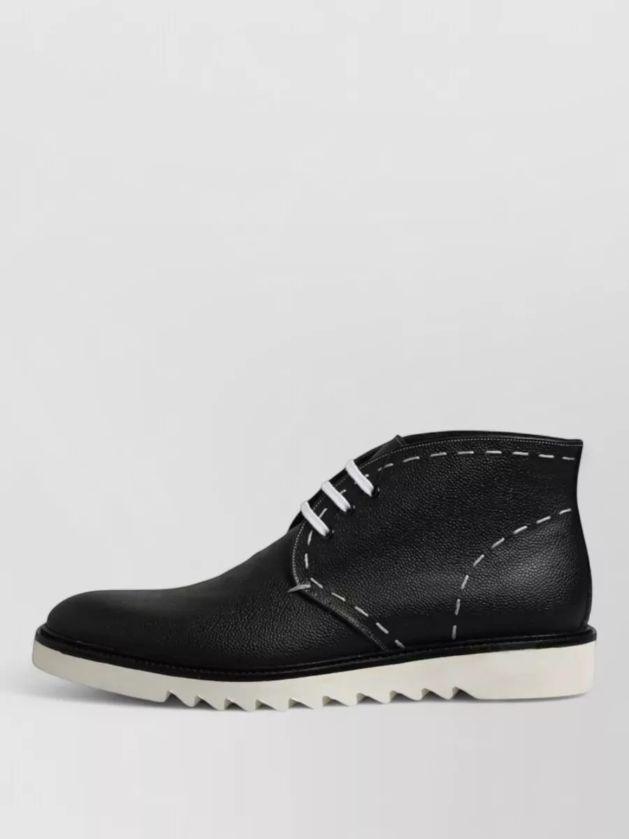 Dolce&Gabbana Leather Ankle Boots