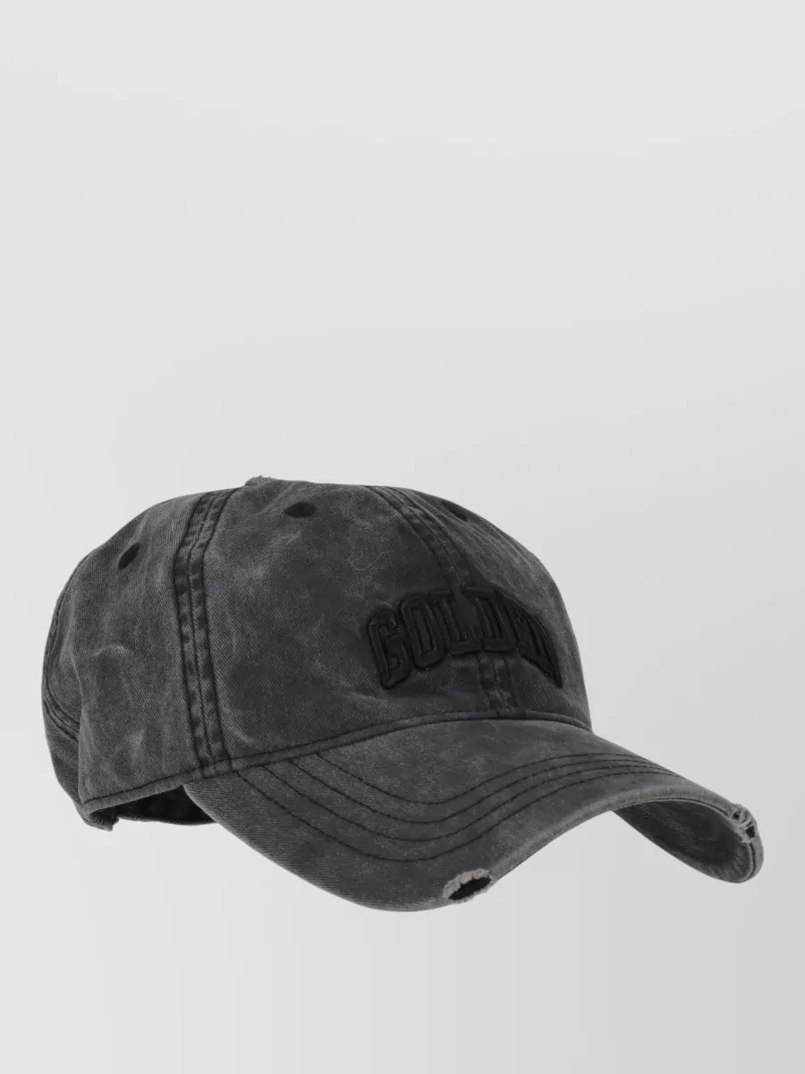Palm Angels Logo Distressed Cap
