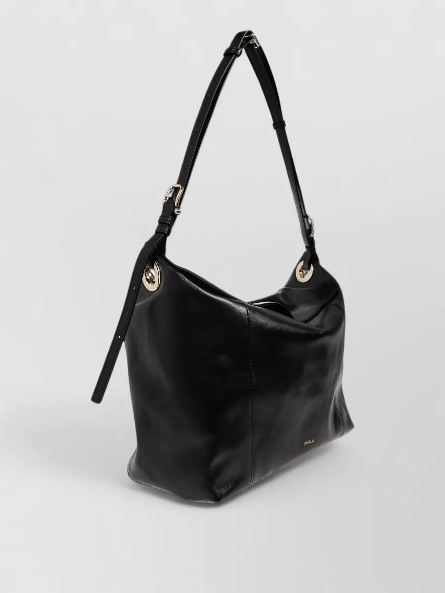 Furla Ginevra Large Leather Shoulder Bag