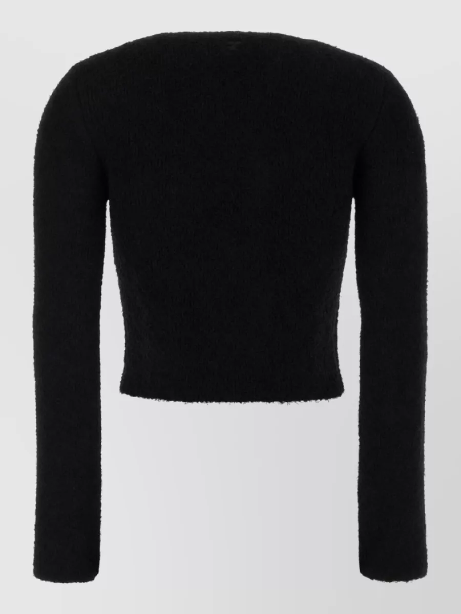Courrèges Merino Wool Cardigan