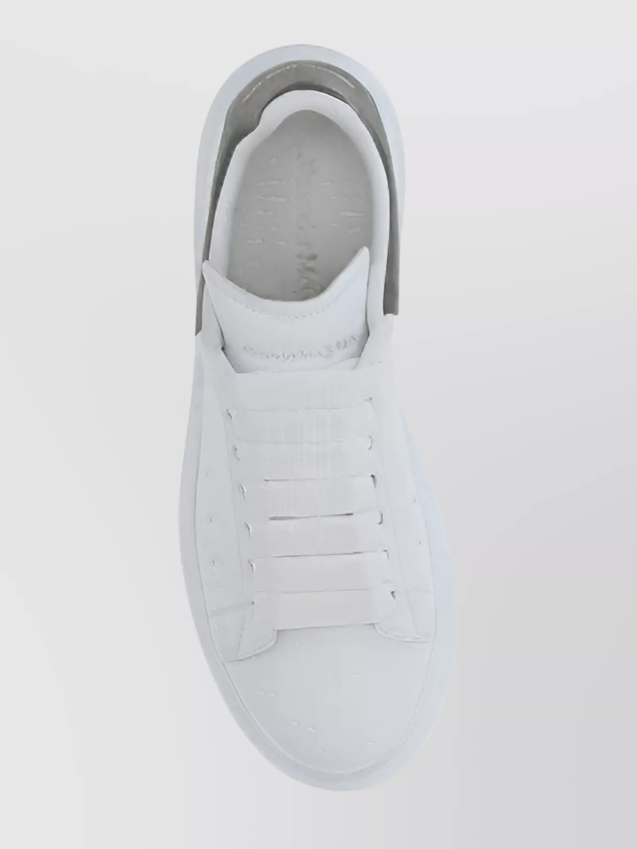Alexander Mcqueen Platform Leather Sneakers Press-Studded Logo