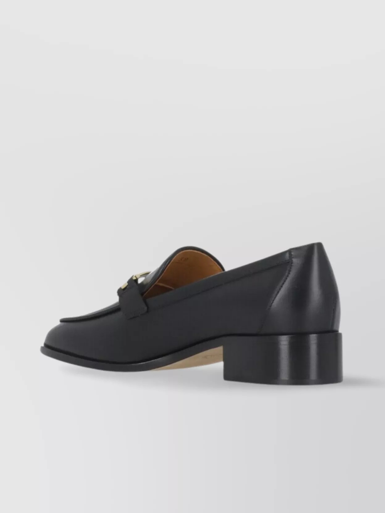 Tod's Women's Leather Loafers Gold Hardware