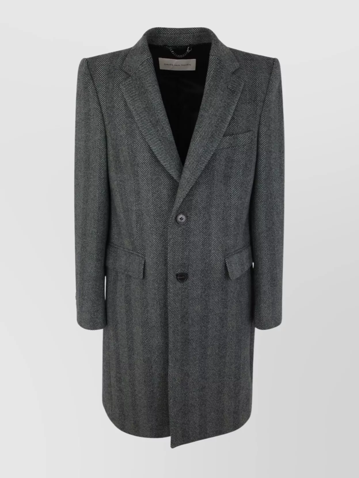 Dries Van Noten 7067 Richards Coat Notch Lapels