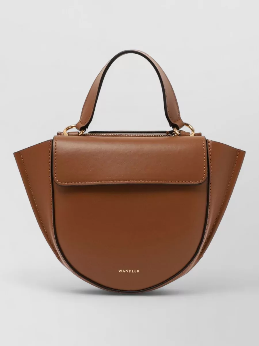 Wandler hortensia small leather crossbody bag
