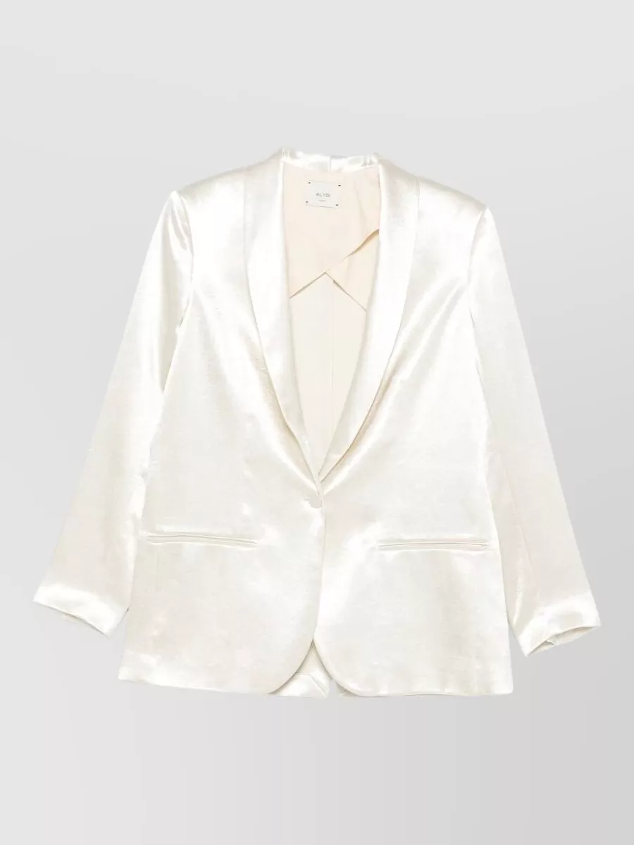 Alysi single-breasted blazer