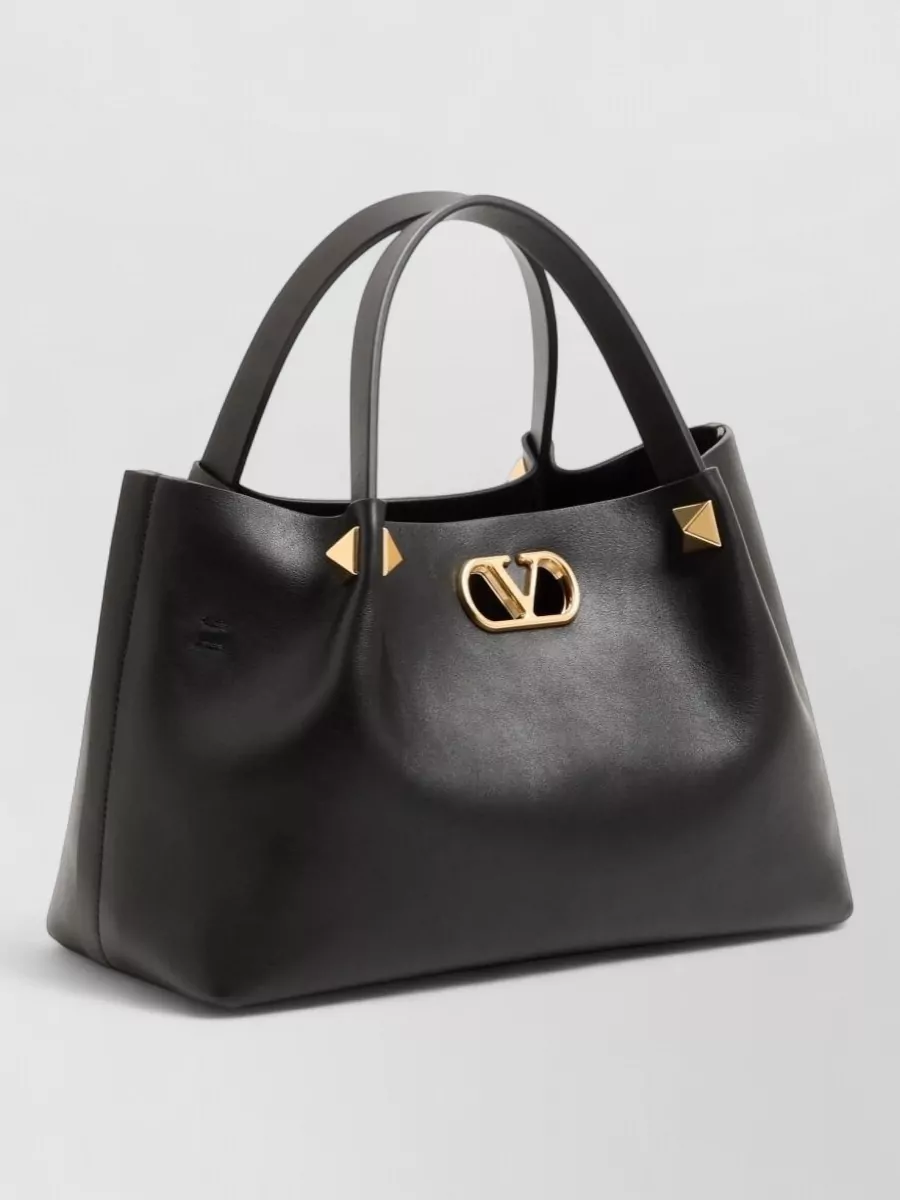 Valentino Garavani Vlogo Signature Small Leather Shoulder Bag