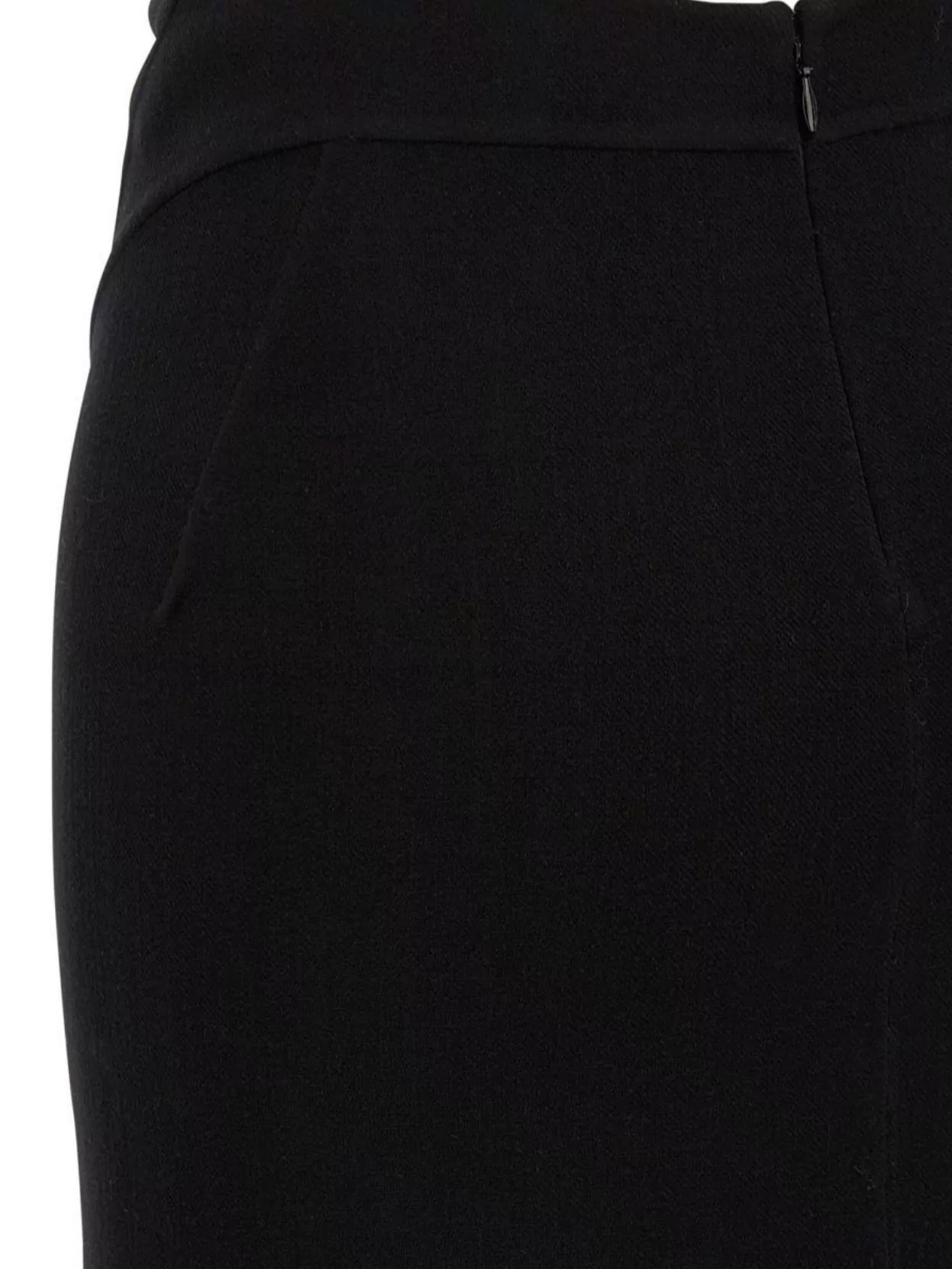 Dsquared2 Fitted Long Dress Round Neckline In Black
