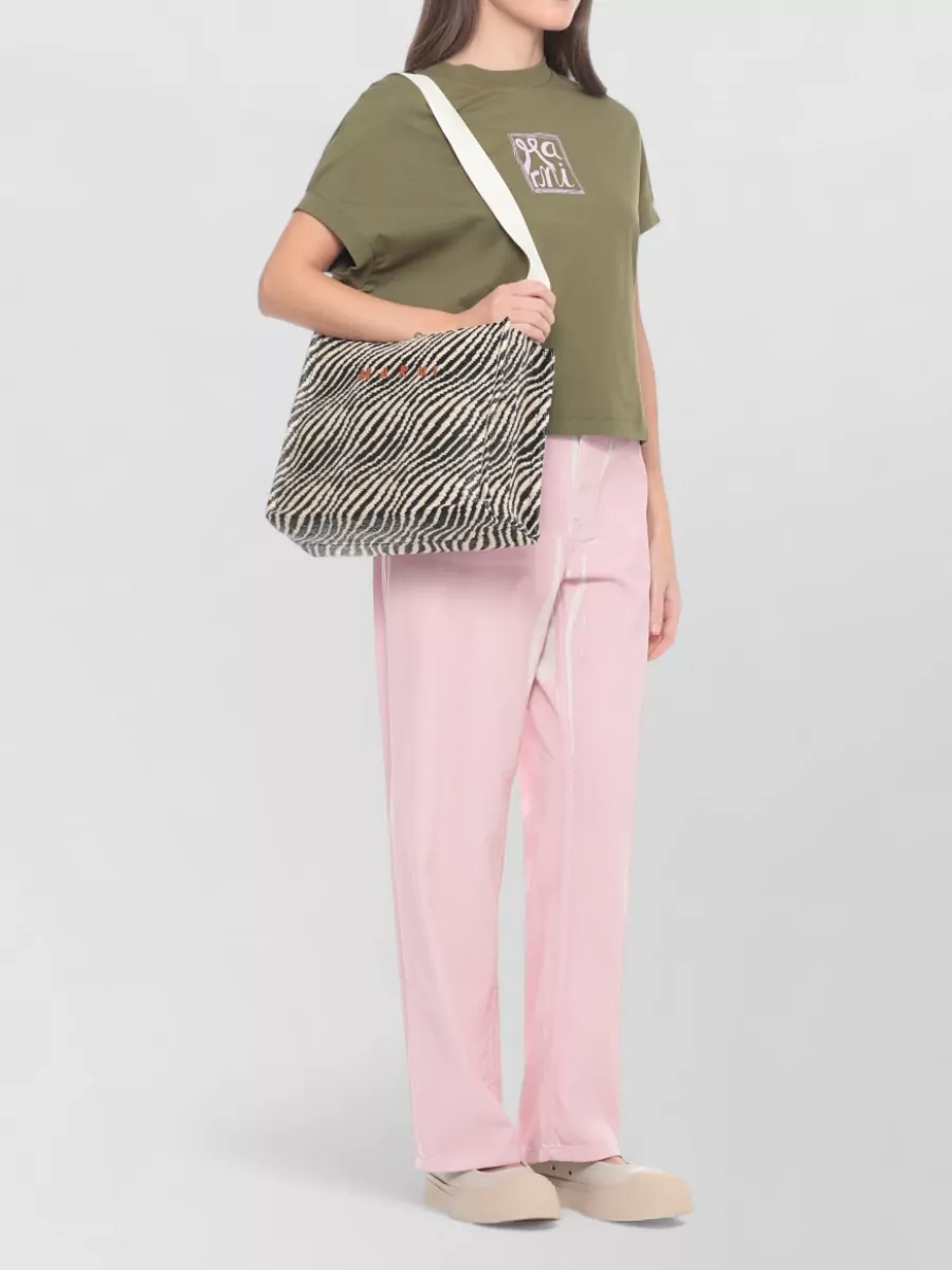 Marni Cotton Short Sleeve T-Shirt
