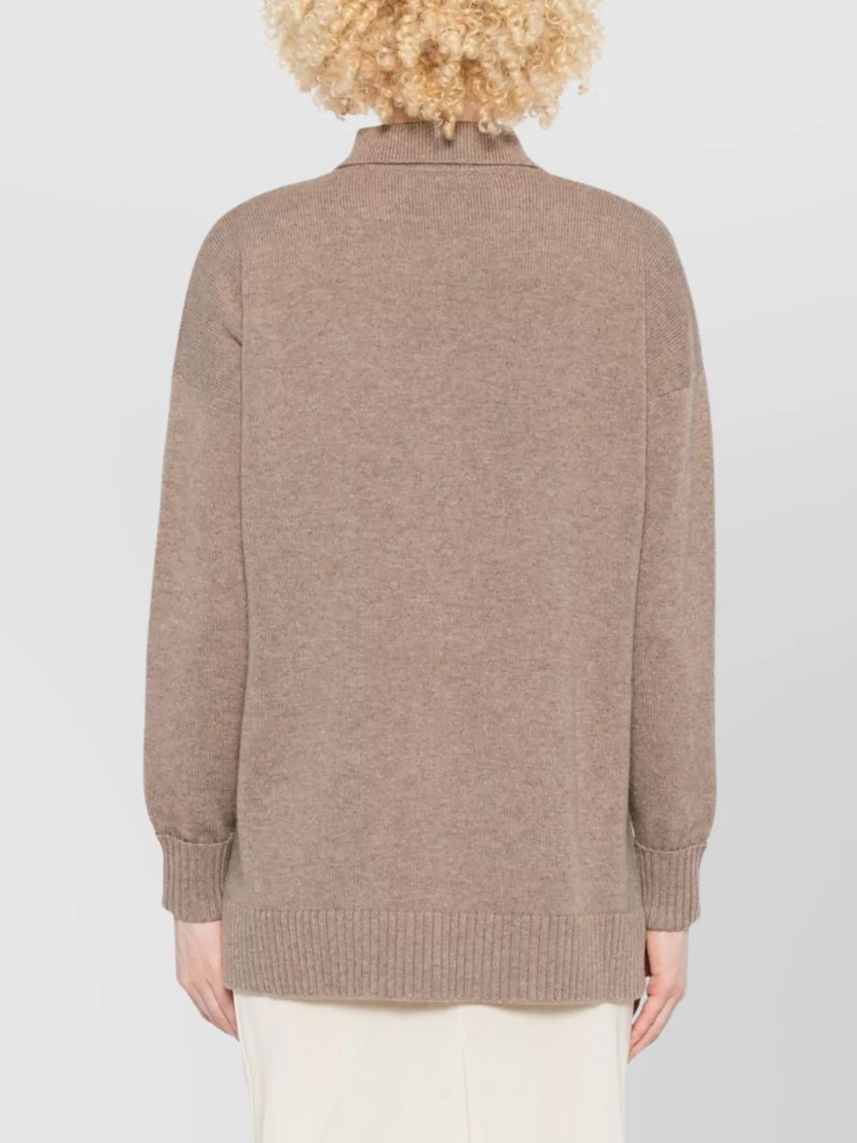 Max Mara Cardigan With Polo Collar And Pocket