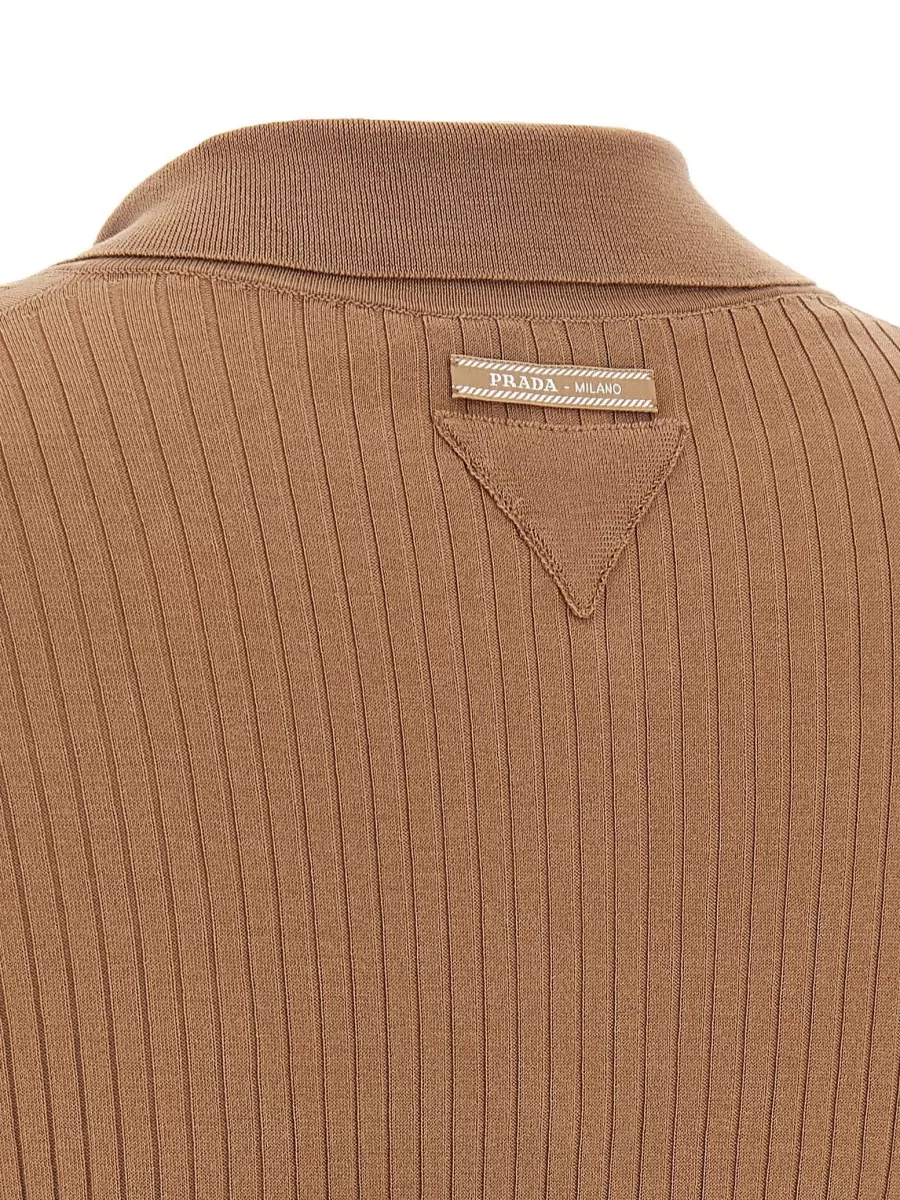 Prada Short-Sleeve Polo Shirt