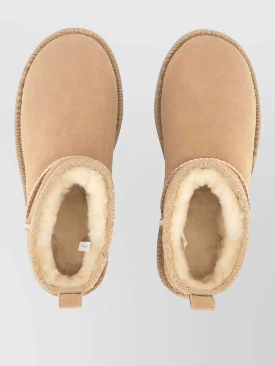 Ugg Suede Leather Classic Ultra Mini Slippers