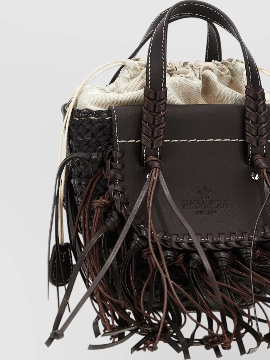 Cuba Lab Leather Bucket Bag