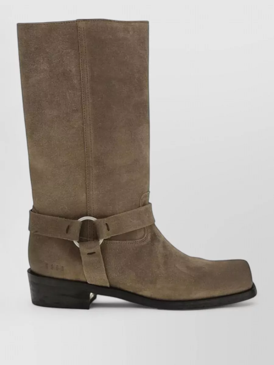 Golden Goose calf leather lace-up boots