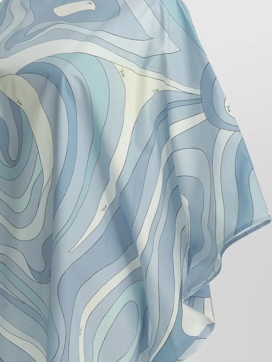 Pucci Printed Cotton Kaftan Dress
