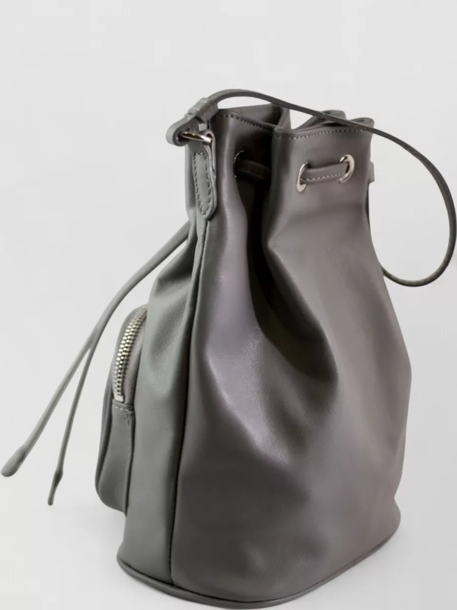 La Rose Leather Satchel Bag