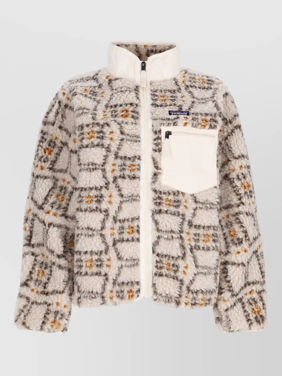 Patagonia faux fur coat