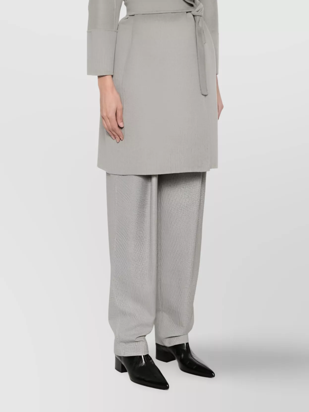 Shop 's Max Mara Coat Wool Belted Waist