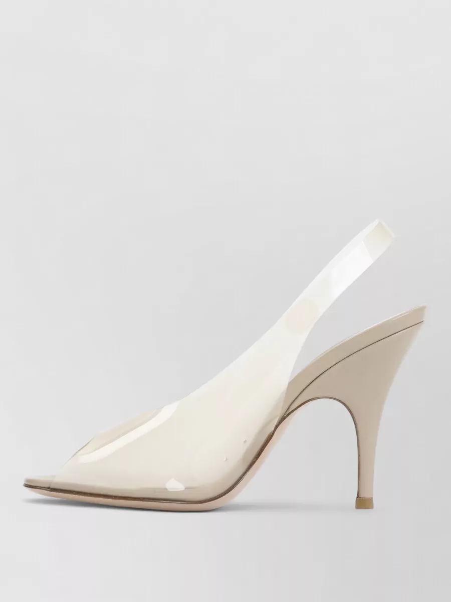 Gianvito Rossi Leather Slingback Mules