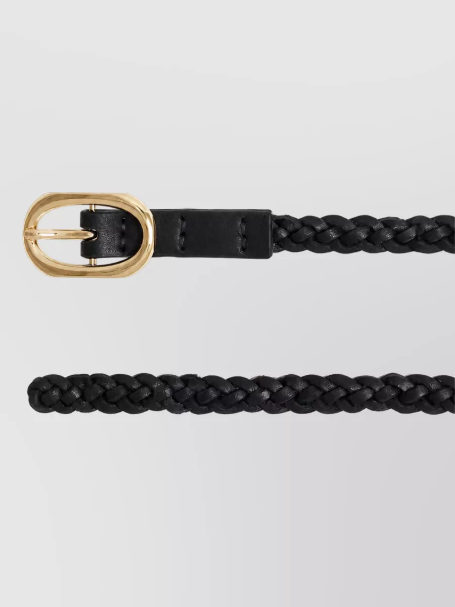 Anine Bing Leather Braided Belt