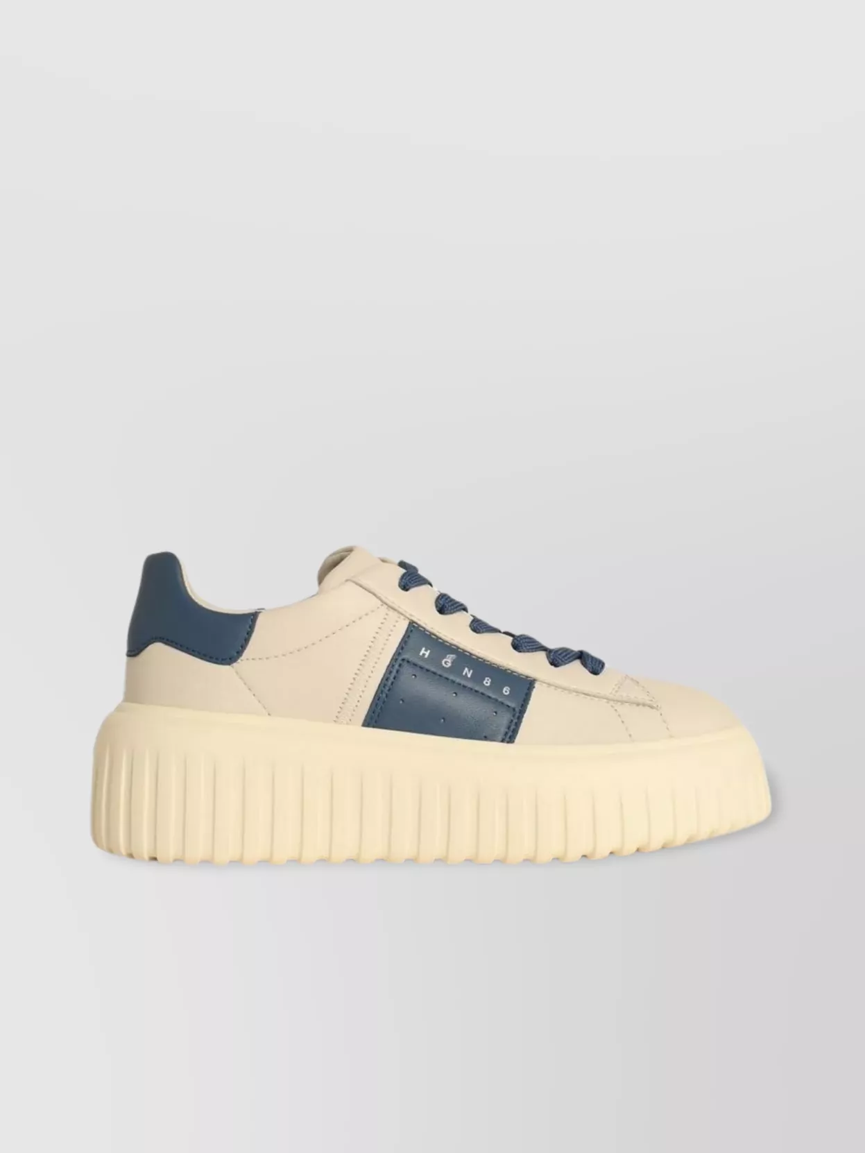 Hogan Sneakers Chunky Sole Contrasting Panels
