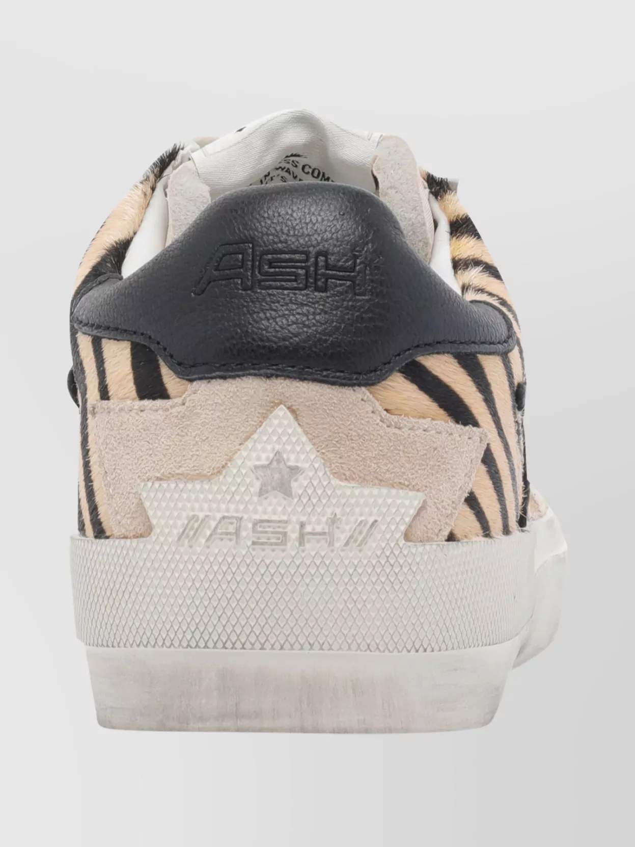 Ash Contemporary Low Top Sneakers With Contrast Panels In Multi
