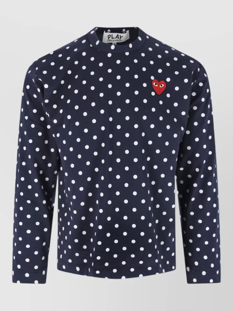 Comme des Garçons Play cotton sweatshirt
